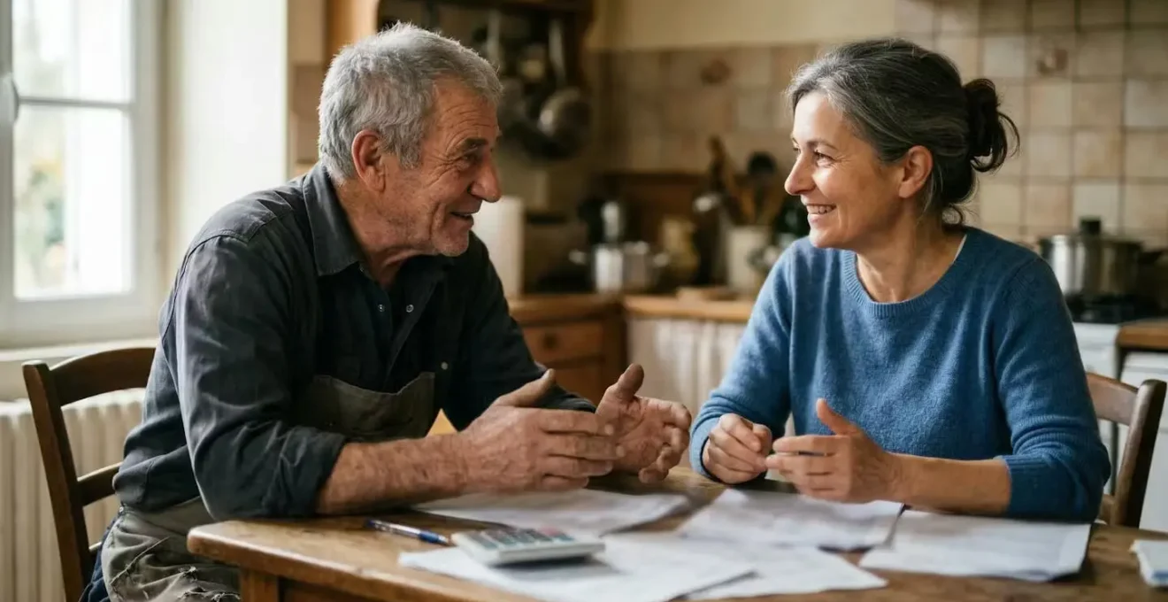 Artisan RGE discutant avec un propriétaire autour d'un devis de travaux