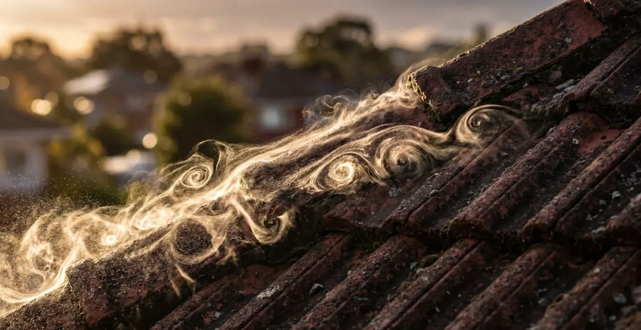 Schéma illustrant l'impact de la hauteur du mât sur les turbulences captées par une éolienne domestique